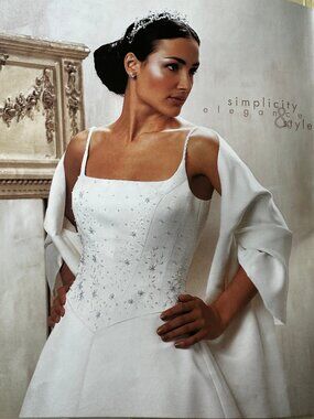 Vintage Paloma Blanca Style 3200 Wedding Dress Size 10 – Y2K Bridal